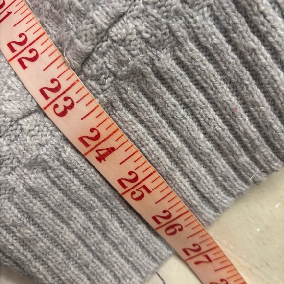 Cabi Women's Gray Heather Oatmeal Zip Cardigan Style Size XXS Oversized - Picture 5 of 8